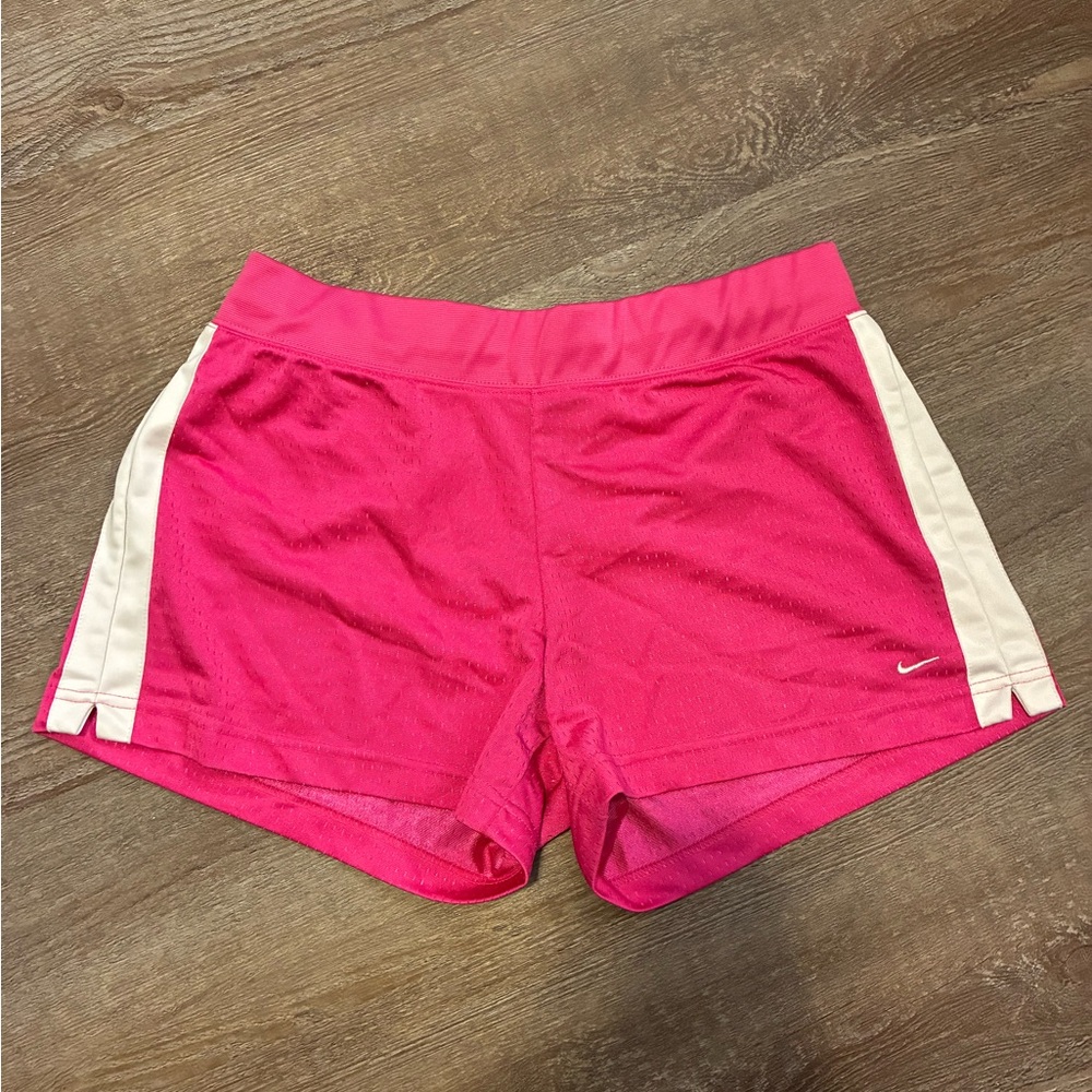 Hot Pink Nike athletic shorts